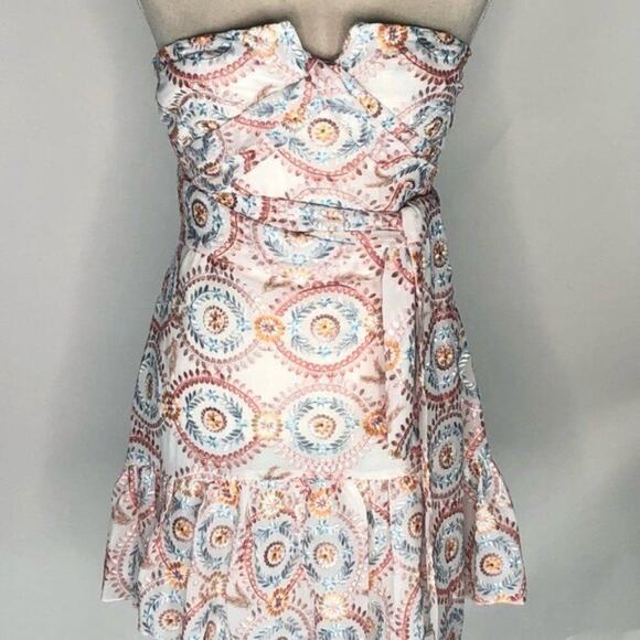 Atoir Sunset Embroidered Mini Dress Small - Picture 5 of 9